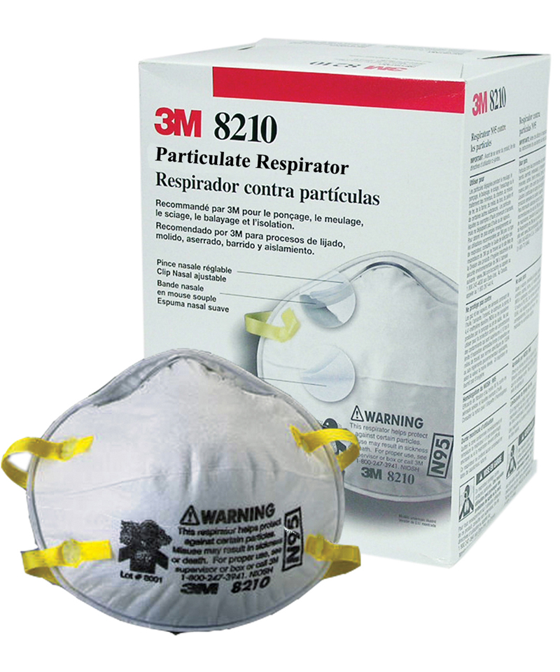 3M™ Particulate Respirator, 8210+, N95
