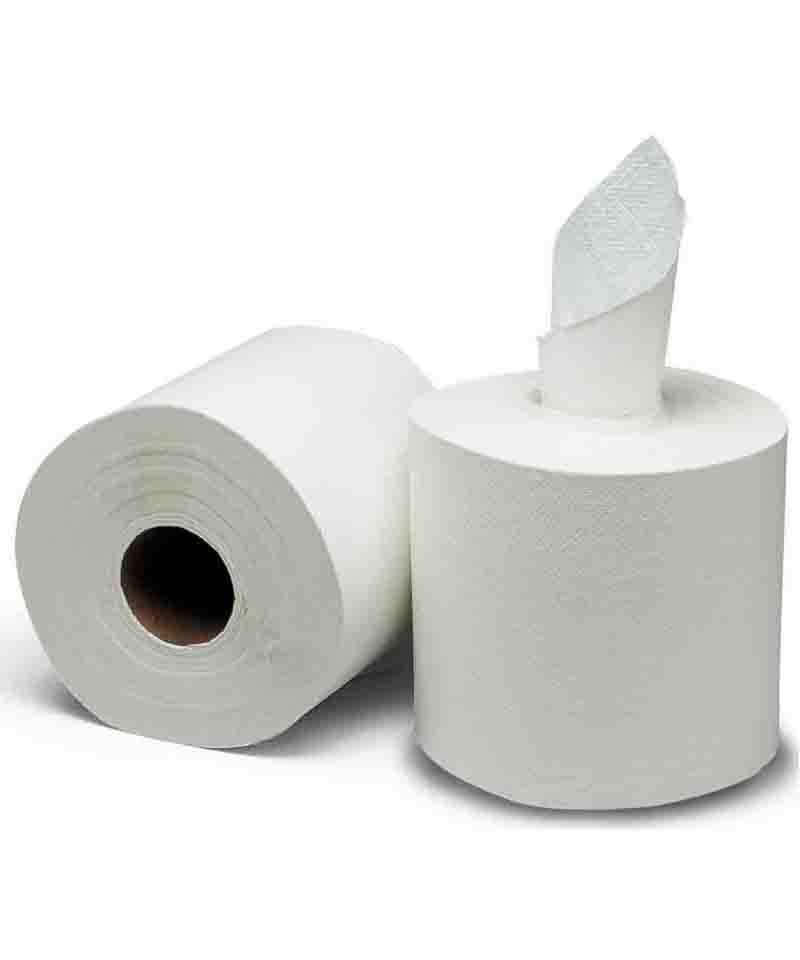 Center Pull Roll Towel White